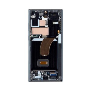 OLED ASSEMBLY WITH FRAME FOR SAMSUNG GALAXY S23 ULTRA BLACK