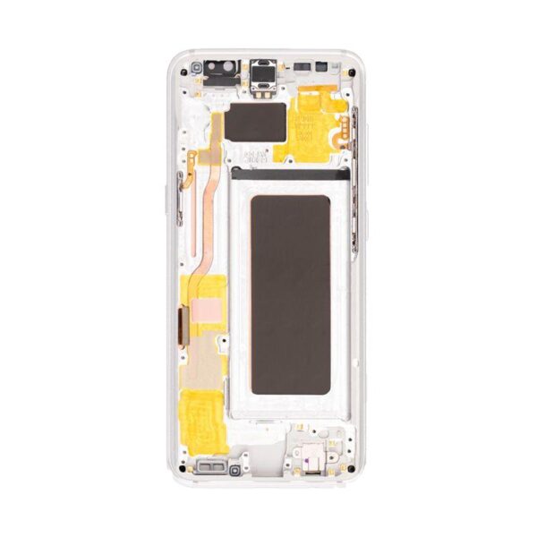 OLED ASSEMBLY COMPATIBLE WITH FRAME FOR SAMSUNG S8 (SILVER)