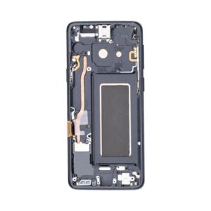 OLED ASSEMBLY WITH FRAME FOR SAMSUNG GALAXY S9 (MIDNIGHT BLACK)