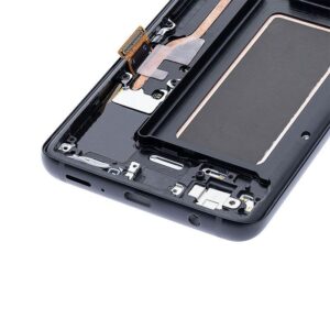 OLED ASSEMBLY WITH FRAME FOR SAMSUNG GALAXY S9 (MIDNIGHT BLACK)