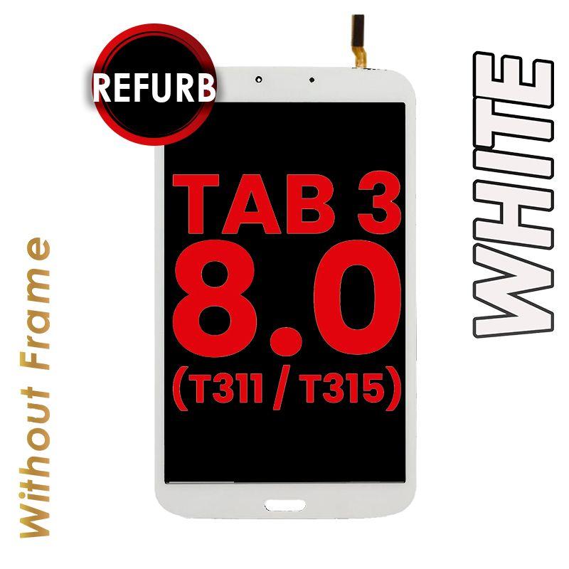 LCD ASSEMBLY FOR SAMSUNG TAB 3 8.0" (T310 / T311) (WHITE).