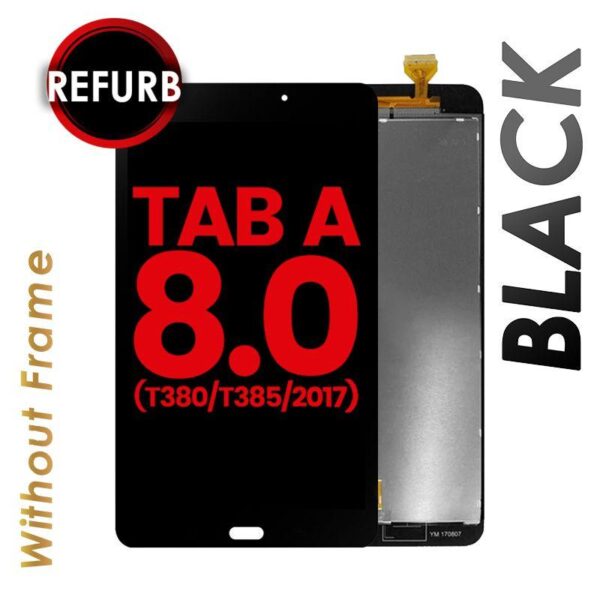 LCD ASSEMBLY COMPATIBLE FOR SAMSUNG TAB A 8.0 (T380) (BLACK).