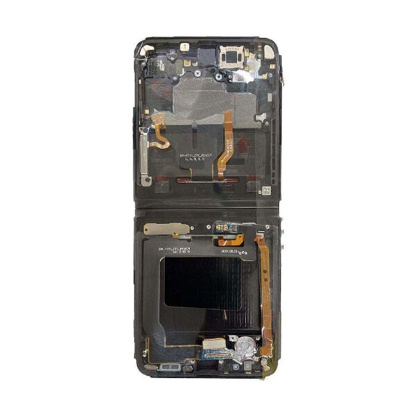 LCD ASSEMBLY WITH FRAME FOR GALAXY Z FLIP 3 5G (BLACK)