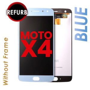 LCD ASSEMBLEY COMPATIBLE FOR MOTOROLA X4 (BLUE)