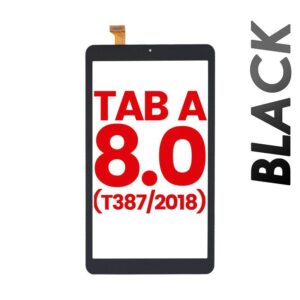 DIGITIZER FOR SAMSUNG GALAXY TAB A 8.0 2018 (T387) (BLACK).