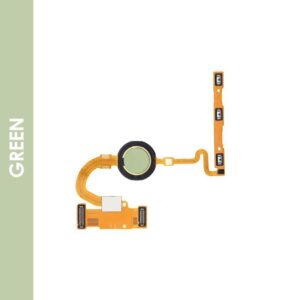 FINGERPRINT READER WITH FLEX CABLE FOR GOOGLE PIXEL 5 (GREEN)