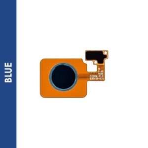 HOME BUTTON FINGERPRINT SENSOR W/ FLEX FOR LG G8 / LG V50 (BLUE)