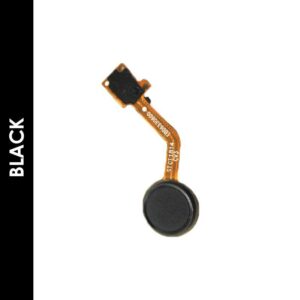 POWER / HOME BUTTON / FINGERPRINT SENSOR W/FLEX FOR LG K30 BLACK