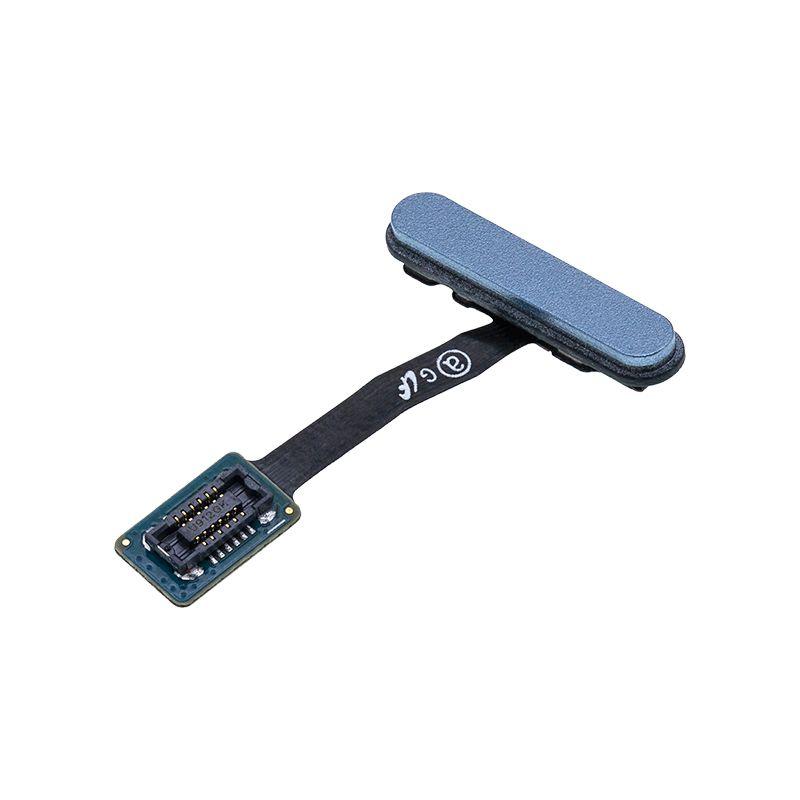 POWER & FINGERPRINT READER WITH FLEX CABLE FOR GALAXY S10E BLUE
