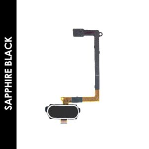 HOME BUTTON WITH FLEX COMPATIBLE FOR SAMSUNG GALAXY S6 (BLACK)