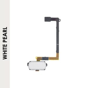 HOME BUTTON WITH FLEX COMPATIBLE FOR SAMSUNG GALAXY S6 (WHITE)
