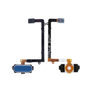 HOME BUTTON WITH FLEX CABLE FOR SAMSUNG GALAXY S6 EDGE (BLUE)