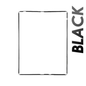 FRAME WITH ADHESIVE COMPATIBLE FOR IPAD 3 / 4 (BLACK)