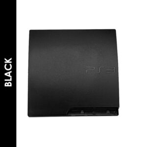 TOP & BOTTOM HOUSING COMPATIBLE FOR PLAYSTATION 3 SLIM (BLACK)