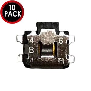 POWER / EJECT BUTTON SWITCH FOR PS4 (10 PACK) (CUH-1215A CUH-16A