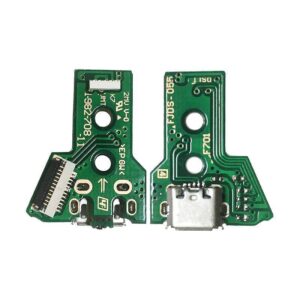 USB CHARGING PORT BOARD W/ 12PIN FLEX FOR PS4 CONTROLLERS (1 VER