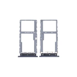 SINGLE SIM CARD TRAY FOR ALCATEL 3V (5032 / 2019)(ELEGANT BLACK)
