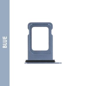 DUAL SIM TRAY COMPATIBLE FOR IPHONE 14 (BLUE)
