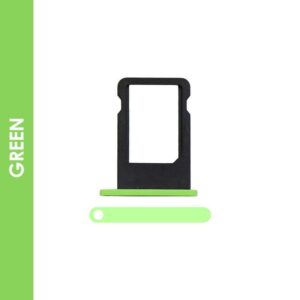 SIM TRAY COMPATIBLE FOR IPHONE 5C (GREEN)