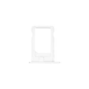 SIM TRAY COMPATIBLE FOR IPHONE 5S/SE (SILVER/ WHITE)