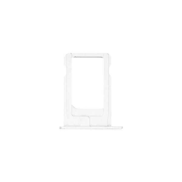 SIM TRAY COMPATIBLE FOR IPHONE 5S/SE (SILVER/ WHITE)