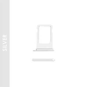SIM TRAY COMPATIBLE FOR IPHONE 7G (SILVER / WHITE)