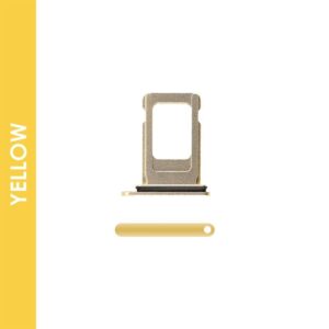 SIM TRAY COMPATIBLE FOR IPHONE XR (YELLOW)