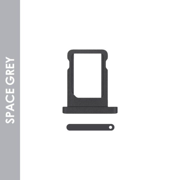 SIM CARD TRAY COMPATIBLE FOR IPAD MINI 5 SPACE GREY