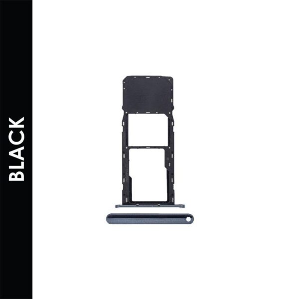 SINGLE SIM CARD TRAY COMPATIBLE FOR LG K51 (K500MM) (BLACK)