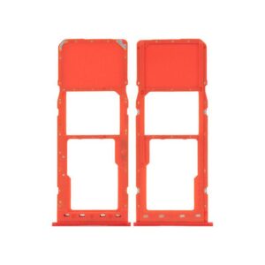 SINGLE SIM CARD TRAY FOR SAMSUNG GALAXY A10 (A105 / 2019) (RED)