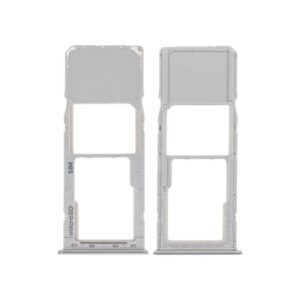 SIM TRAY FOR SAMSUNG GALAXY A20 / A30 / A50 (SILVER)