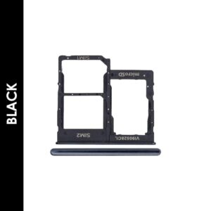 SIM TRAY COMPATIBLE FOR SAMSUNG A40 (A405/2019) BLACK