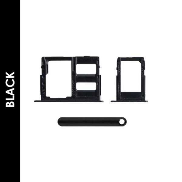 SIM CARD TRAY FOR SAMSUNG GALAXY J7 PRO (J730 / 2017) (BLACK)