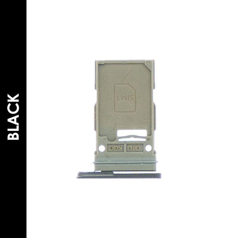 Single Sim Card Tray For Samsung Galaxy S21 Fe 5g Black Xcellparts 7179