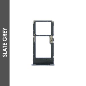 DUAL SIM TRAY FOR MOTOROLA MOTO G100 (SLATE GRAY)