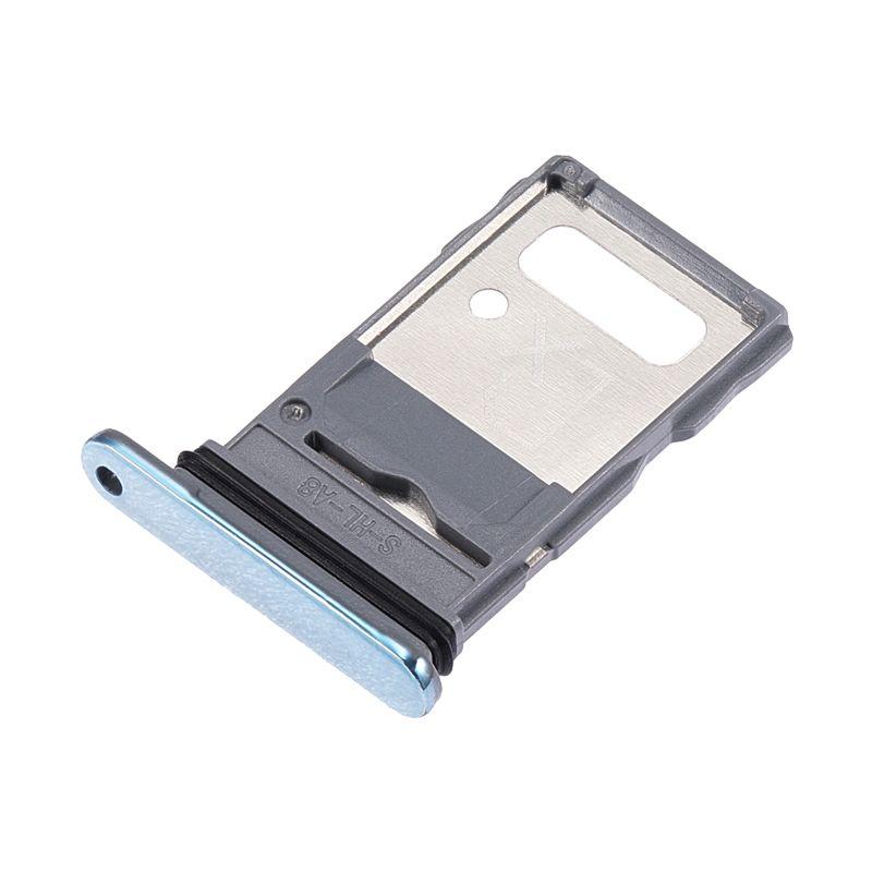 SIM TRAY FOR MOTOROLA EDGE 20 PRO (XT2153-1)(BLUE VEGAN LEATHER