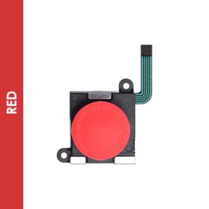 3D ANALOG JOYSTICK CAP THUMBSTICK FOR SWITCH/SWITCH OLED (RED)