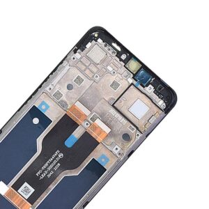 LCD ASSEMBLY WITH FRAME COMPATIBLE FOR CRICKET ICON 4