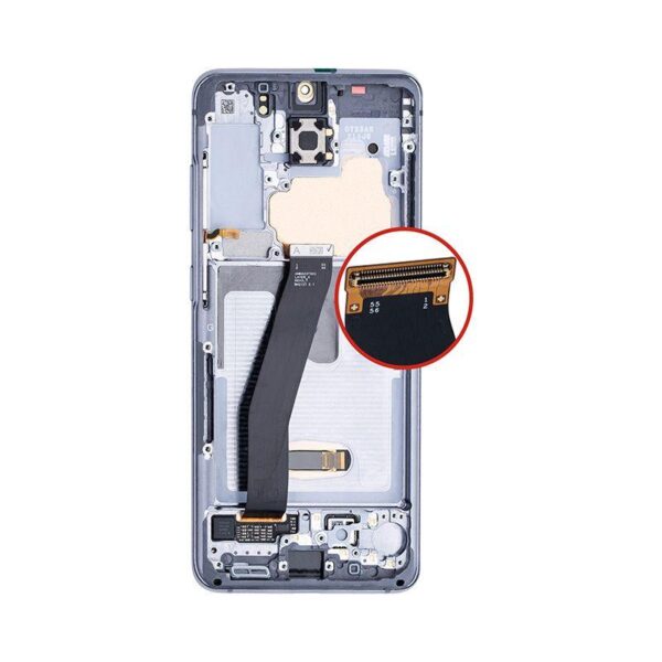 OLED ASSEMBLY WITH FRAME FOR SAMSUNG S20 5G (VERIZON 5G UW FRAME