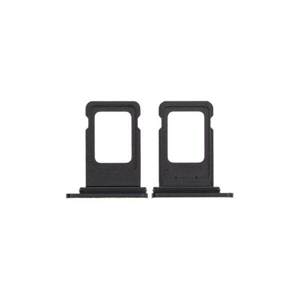 SIM CARD TRAY COMPATIBLE FOR IPHONE 11 (BLACK)