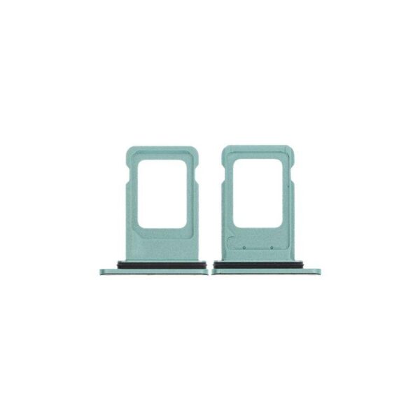 SIM CARD TRAY COMPATIBLE FOR IPHONE 11 (GREEN)