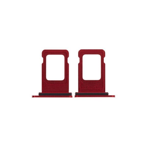 SIM CARD TRAY COMPATIBLE FOR IPHONE 11 (RED)