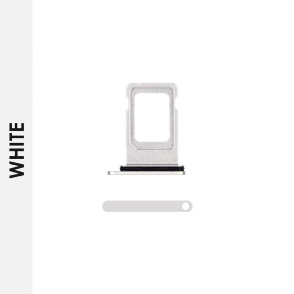 SIM CARD TRAY COMPATIBLE FOR IPHONE 11 (SILVER)