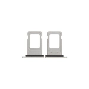 SIM CARD TRAY COMPATIBLE FOR IPHONE 11 (SILVER)