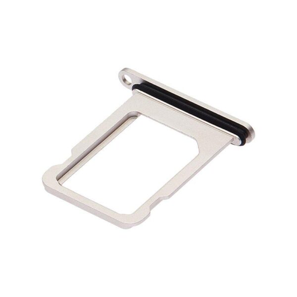 SINGLE SIM CARD TRAY COMPATIBLE FOR IPHONE 12 (WHITE)