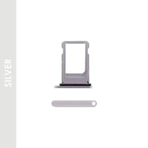 SIM TRAY FOR IPHONE 8G / SE 2020 / SE 2022 (SILVER / WHITE)