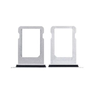 SIM TRAY COMPATIBLE FOR IPHONE X (SILVER / WHITE)