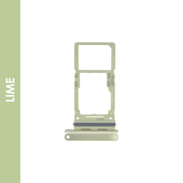 DUAL SIM CARD TRAY FOR SAMSUNG GALAXY A34 (A346 / 2023) (LIME)