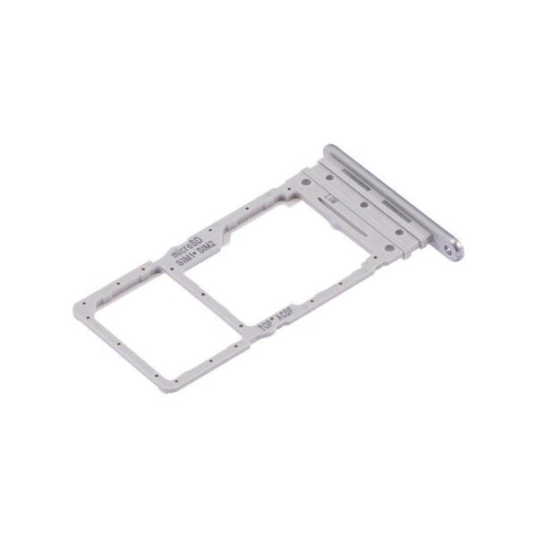 DUAL SIM CARD TRAY FOR SAMSUNG GALAXY A34 (A346 / 2023) (SILVER)