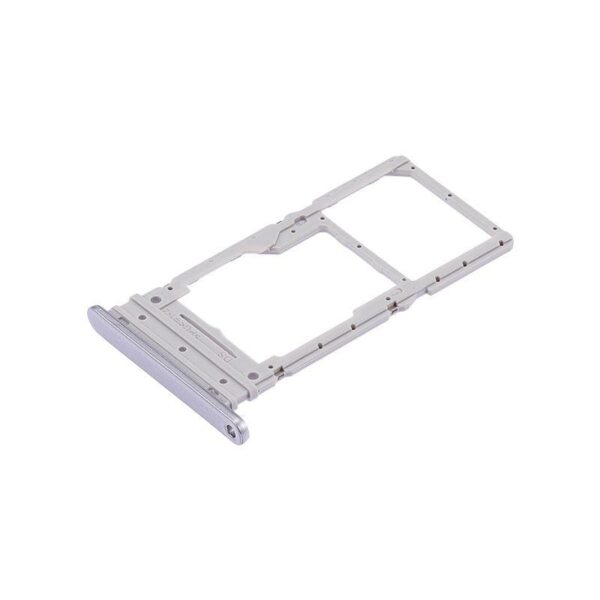 DUAL SIM CARD TRAY FOR SAMSUNG GALAXY A34 (A346 / 2023) (SILVER)